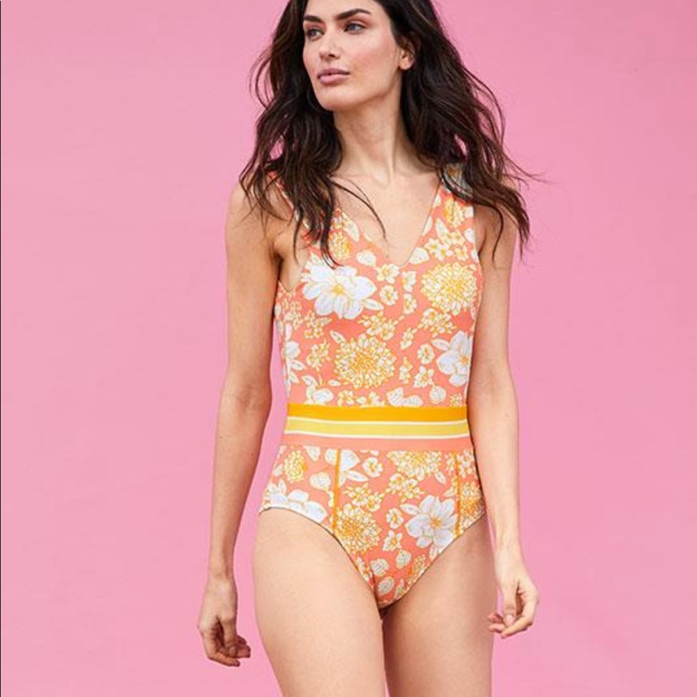 🆕 Matilda Jane Women’s SO PEACHY Swimsuit One-Pc